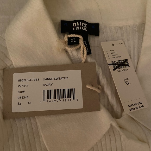 NWT Anthropologie x PAIGE Lianne Cardigan Sweater - Picture 8 of 9